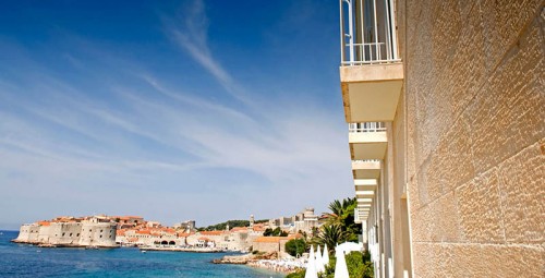 The view from Hotel Excelsior Dubrovnik