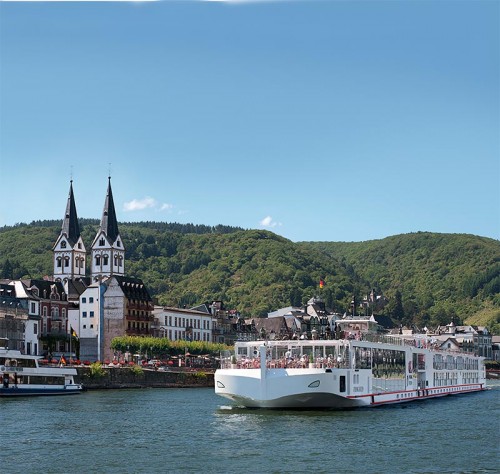 Viking Longship Freya of the Viking River Cruises fleet