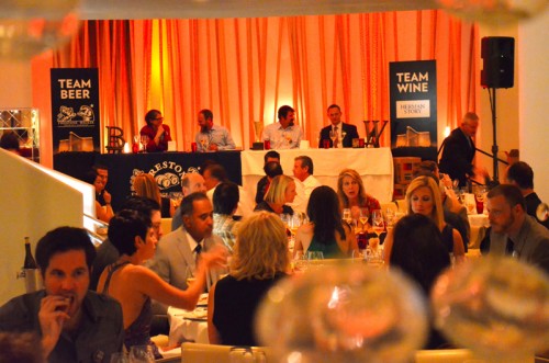 Beer vs. Wine Pairing Smackdown at miX restaurant in Las Vegas