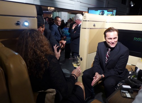 The first class cabin of Etihad Airways
