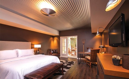 The Palm King Room at the Wine & Roses Hotel in Lodi, California