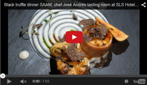 SAAM Black Truffle Dinner