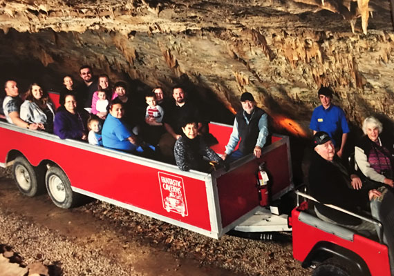 Mike and Malea Bell take a tour of Missouri's caves