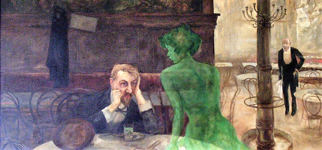 Absinthe Drinker Viktor Oliva