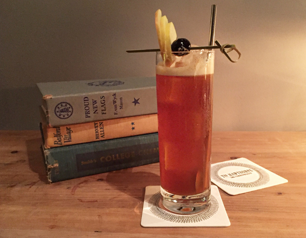 The Nicholas Collins will warm you up on a cold day with its spice-infused flavors