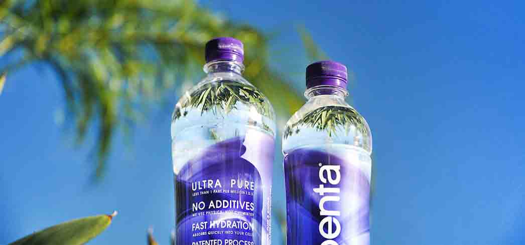 Penta starts as city water before undergoing a patented 13-step purification process.