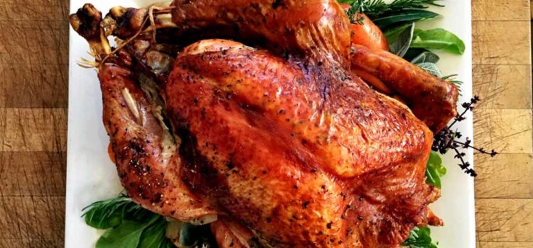 Thanksgiving turkey at Akasha (Photo courtesy of Akasha)
