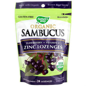 Nature's Way Organic Elderberry Zinc Lozenges