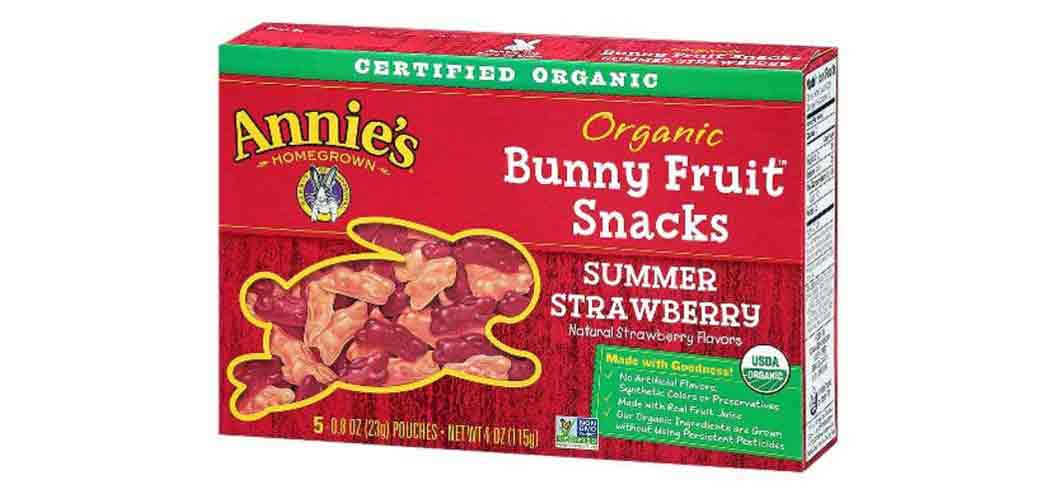 Annie's organic fruit snacks