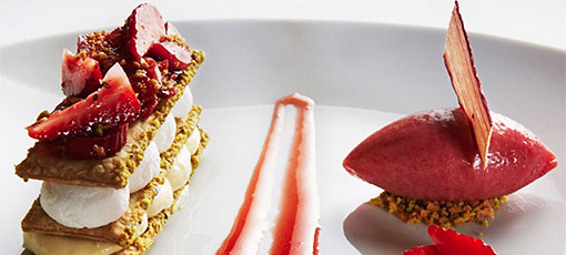 Dessert from Gary Danko, one of GAYOT's Top 40 Restaurants in America 2007
