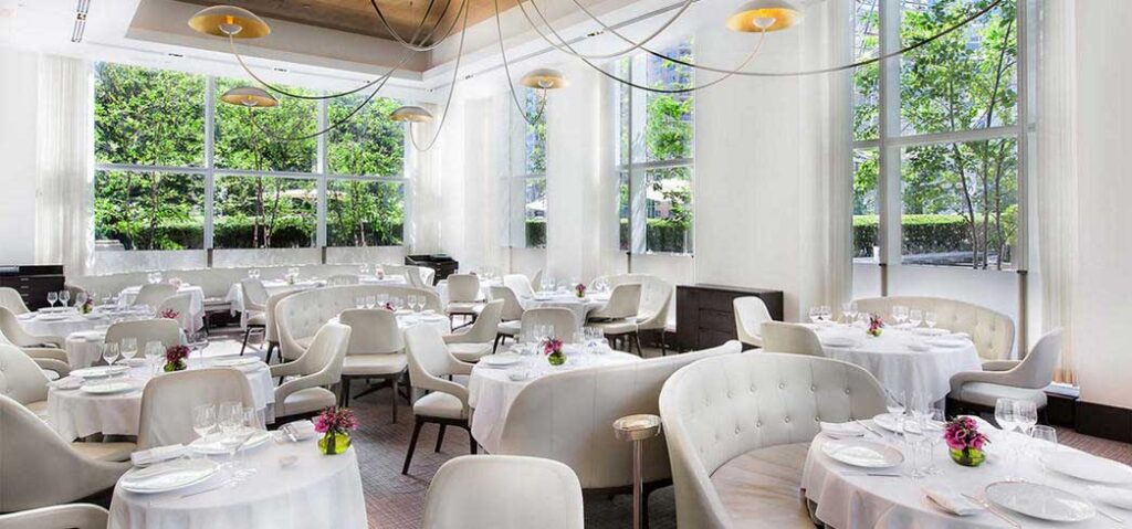 Jean-Georges dining room (Photo Credit: Francesco Tonelli)