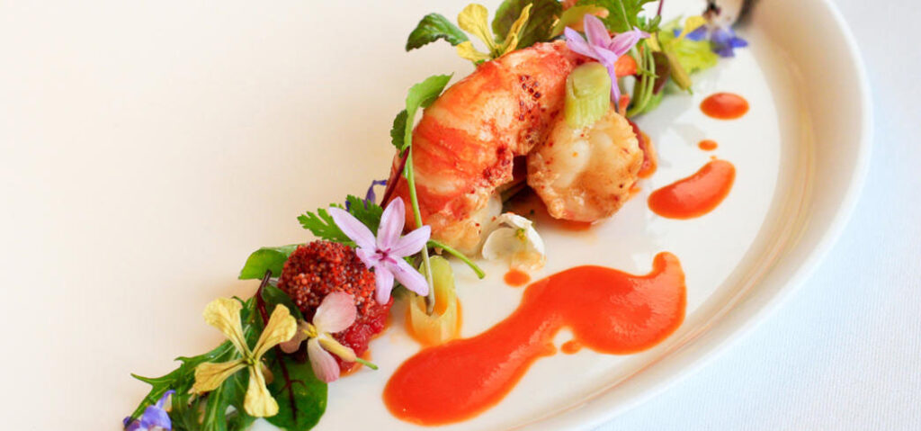 Prawns by chef Michael Cimarusti (Providence, Los Angeles)