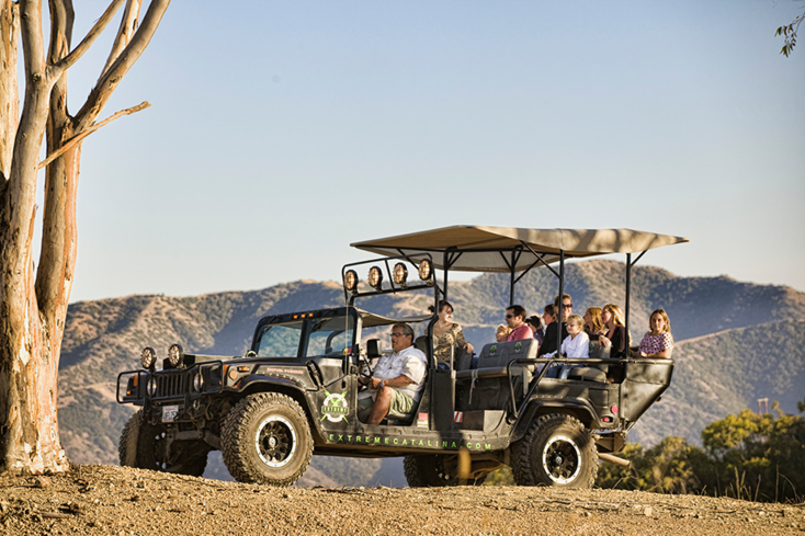 Biofuel Hummer Tour Catalina Island