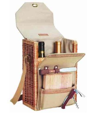 Picnic Time Wine and Cheese Picnic Basket