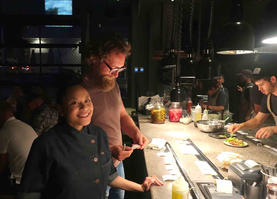 Tesse chef Raphaël François & pastry chef Sally Camacho