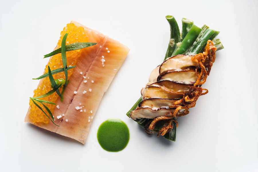 North Georgia mountain trout & roe, Restaurant Eugene