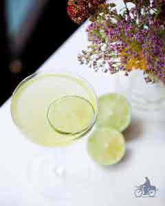 St Germain liqueur martini
