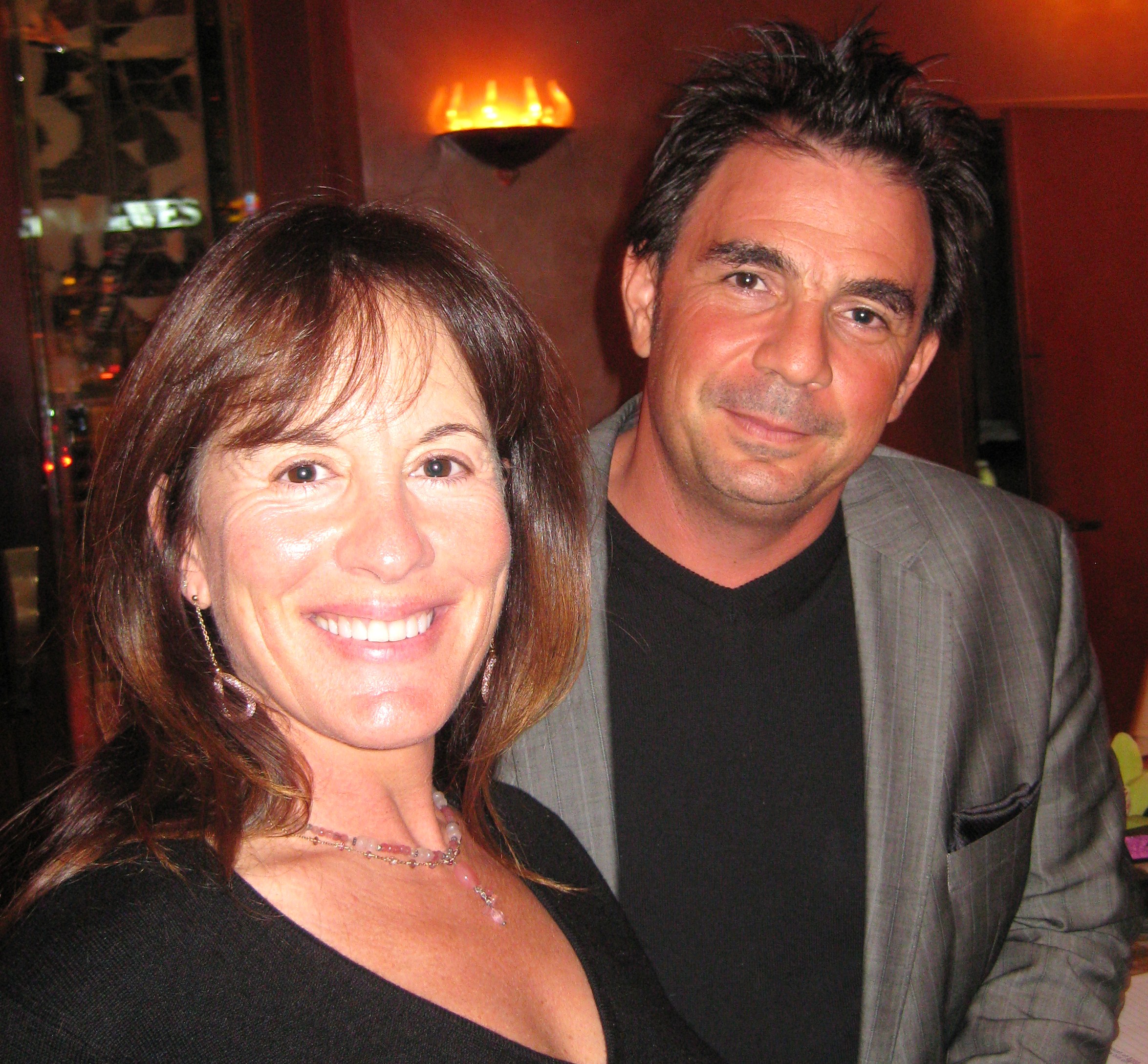 Chef Josiah Citrin of Melisse restaurant with wife