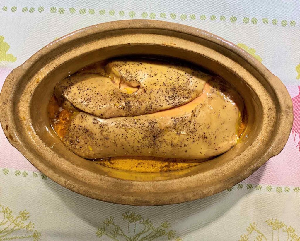 foie gras melted fat