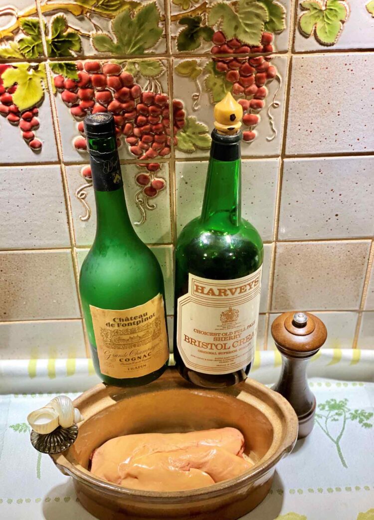Foie gras terrine recipe ingredients