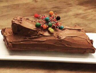 Christmas Chocolate Log