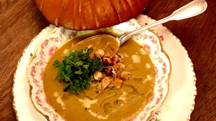Pumpkin Portobello Soup