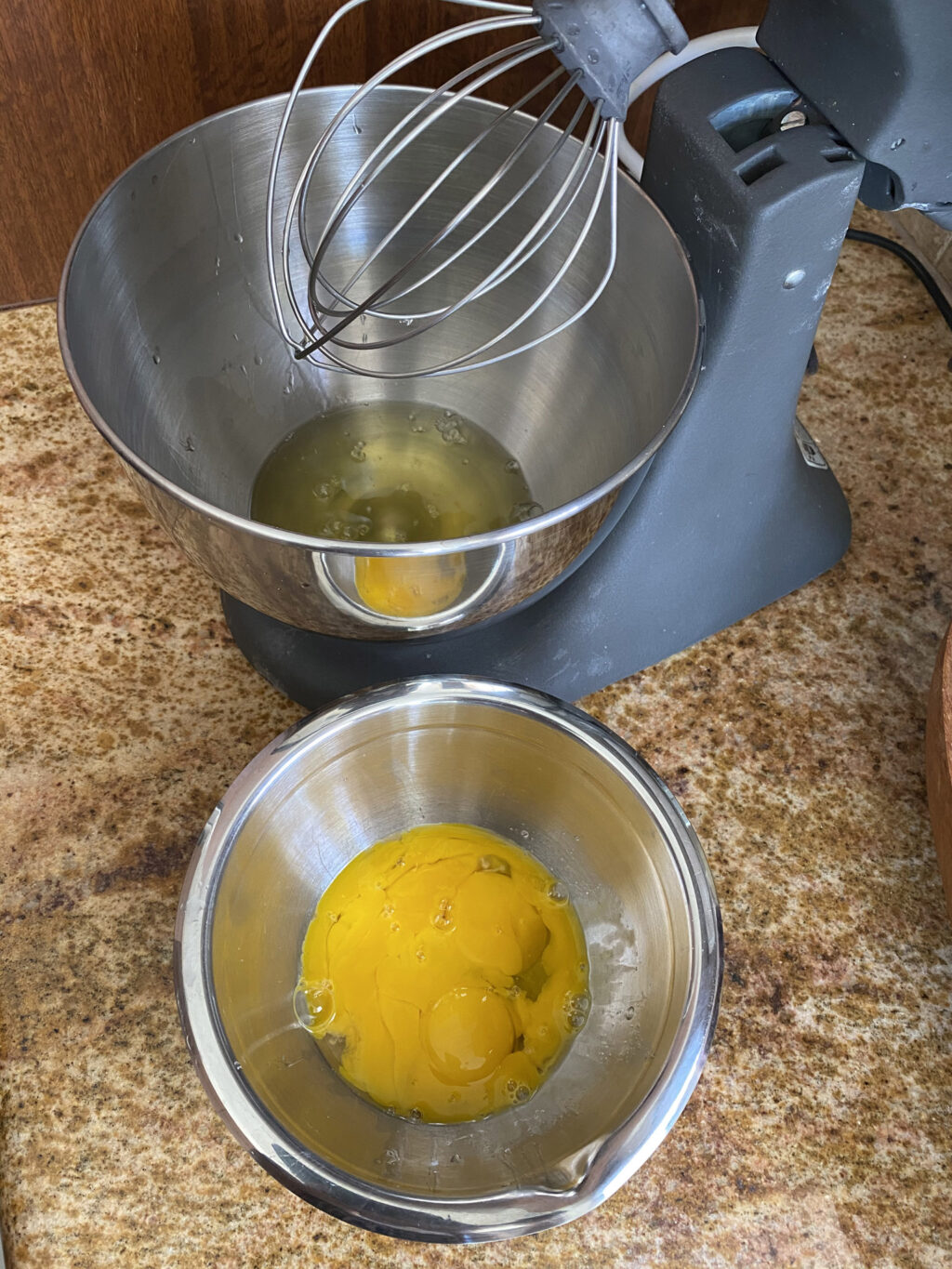 Separate the eggs