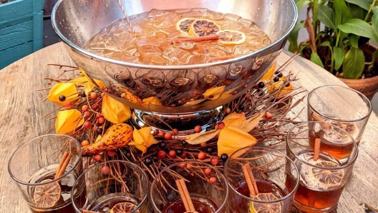 Thanksgiving craft cocktail