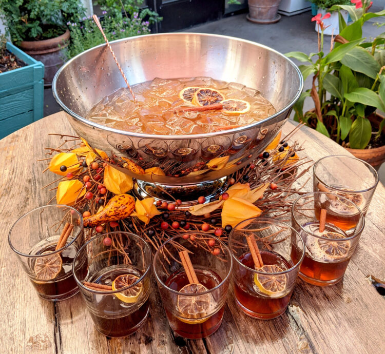 Thanksgiving craft cocktail