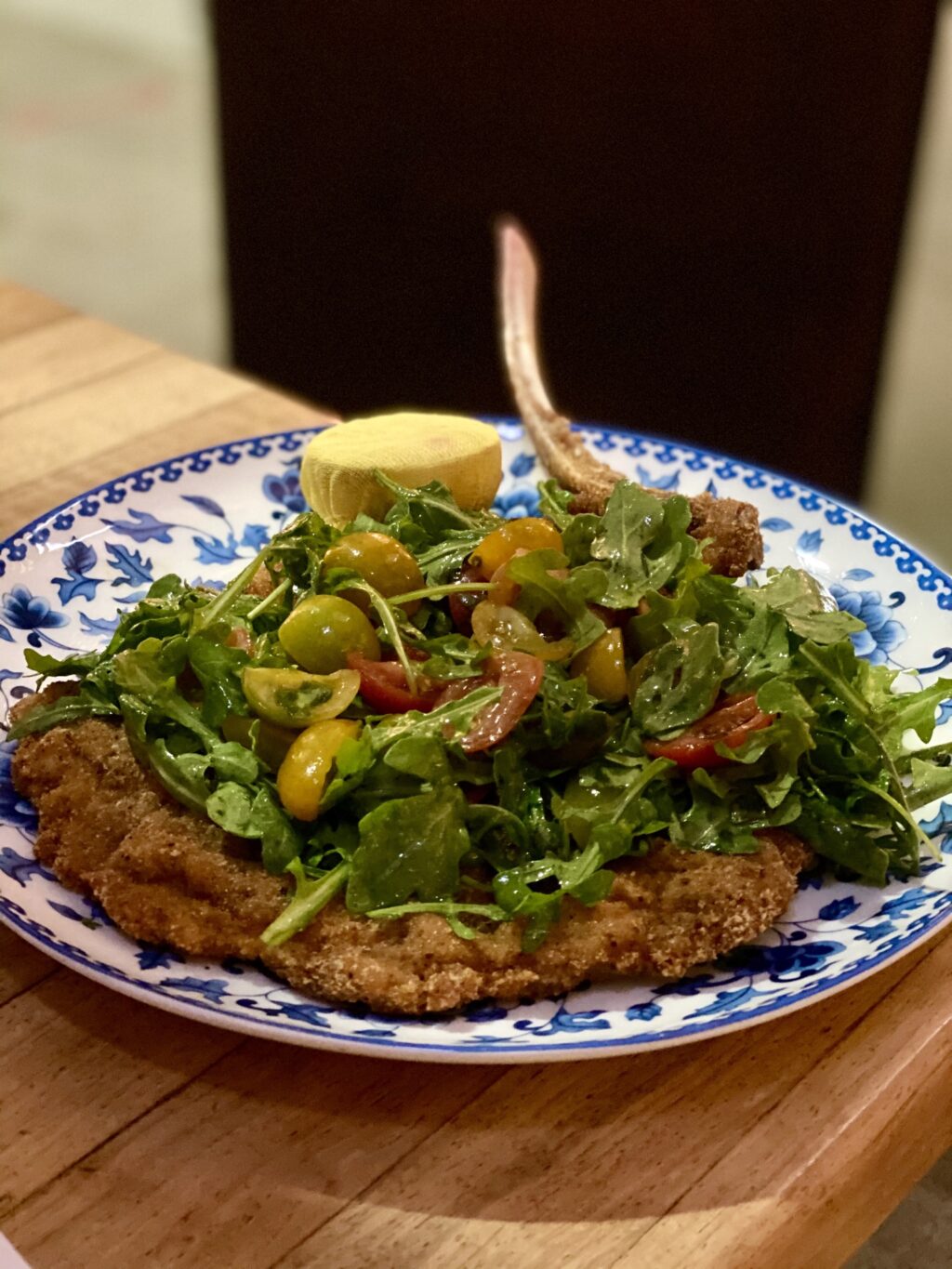 Veal chop Milanese