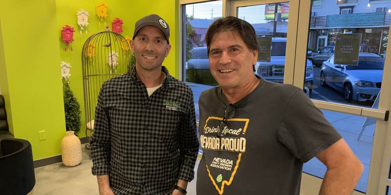 CraftHaus co-owner Dave Forrest & Bob Barnes