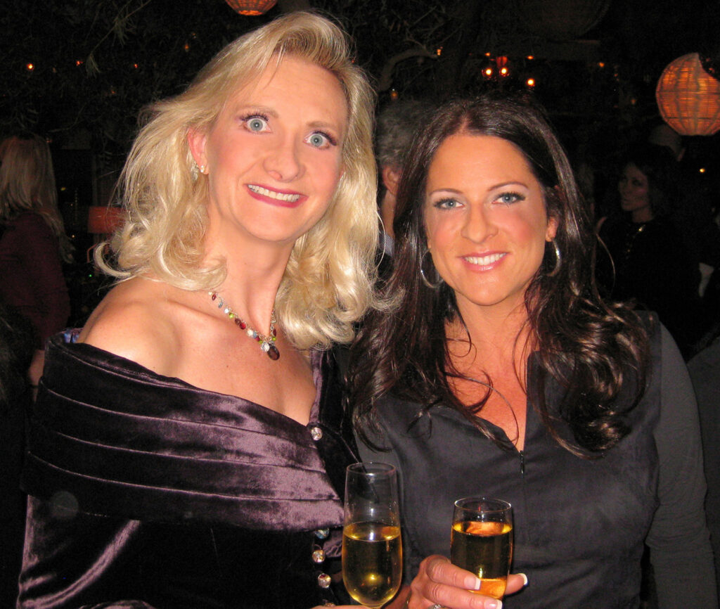Cathy Schulman with Sophie Gayot