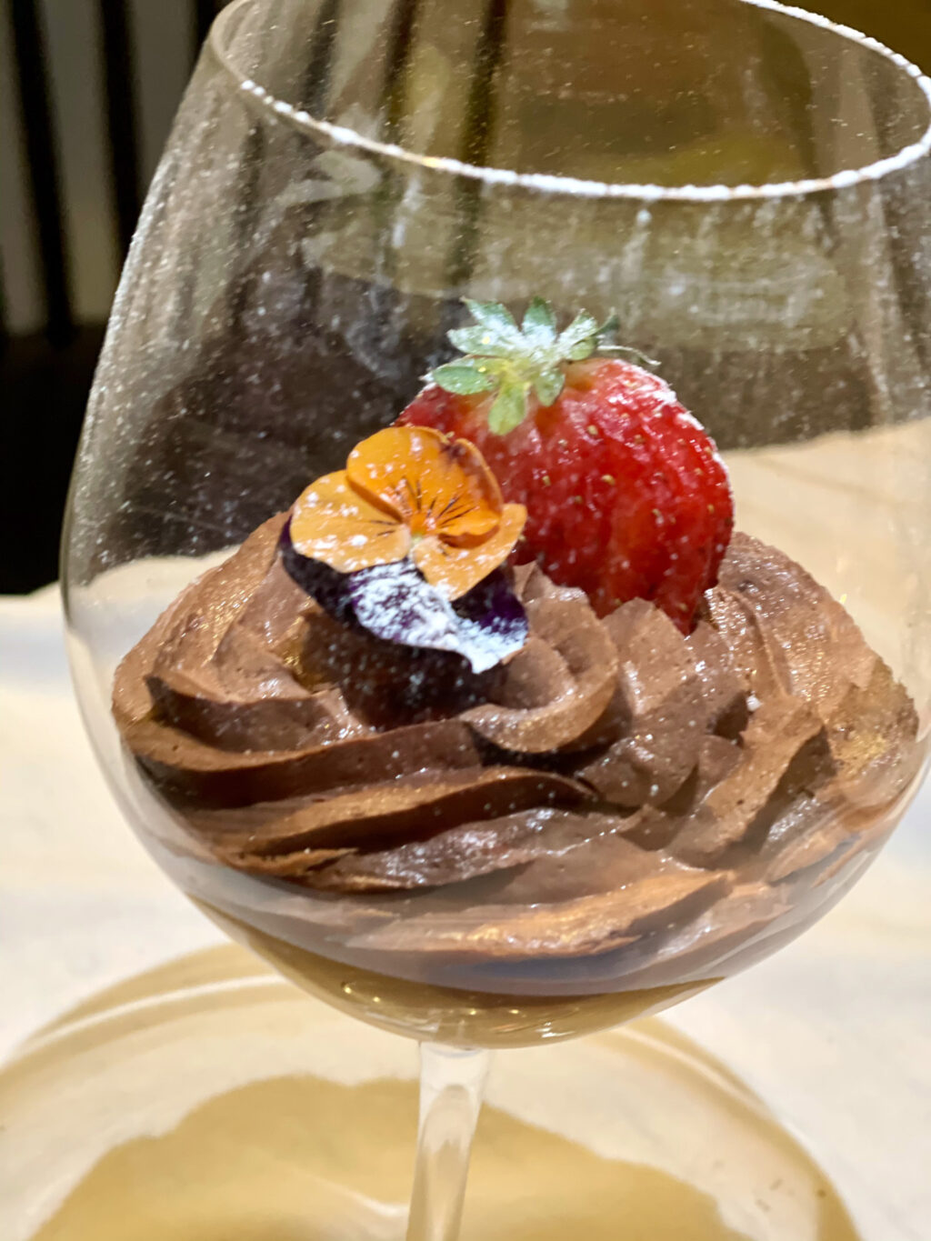 Belgium chocolate mousse