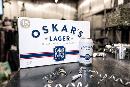 Oskar Blues Brewery Oskar’s Lager