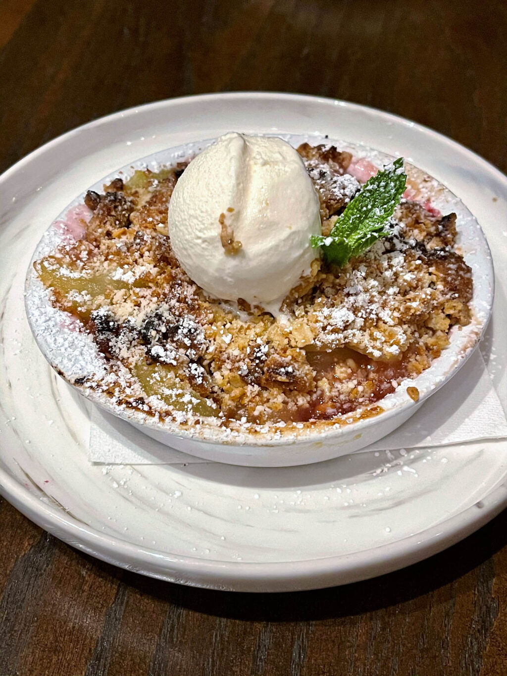 Fruit cobbler