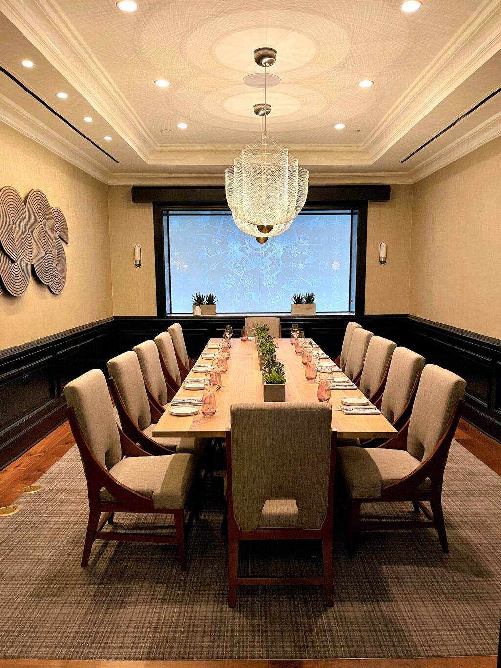 Private dining room