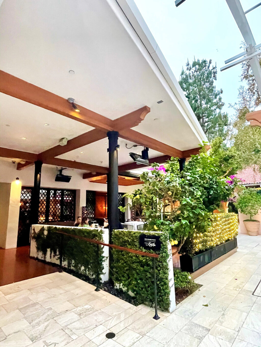 Restaurant entrance