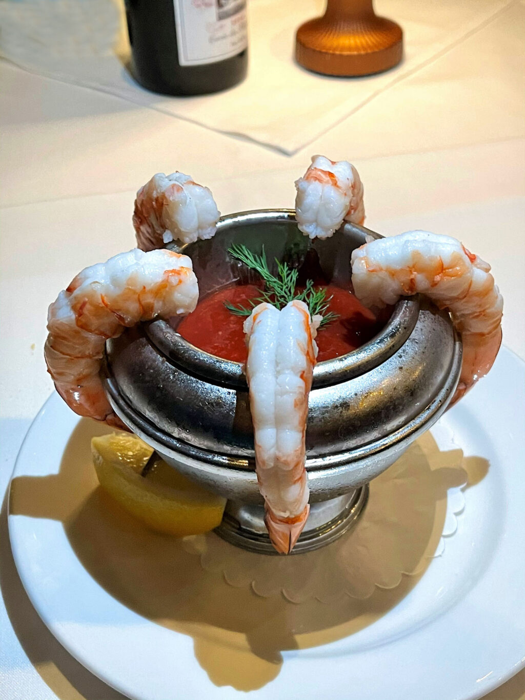 Jumbo shrimp cocktail