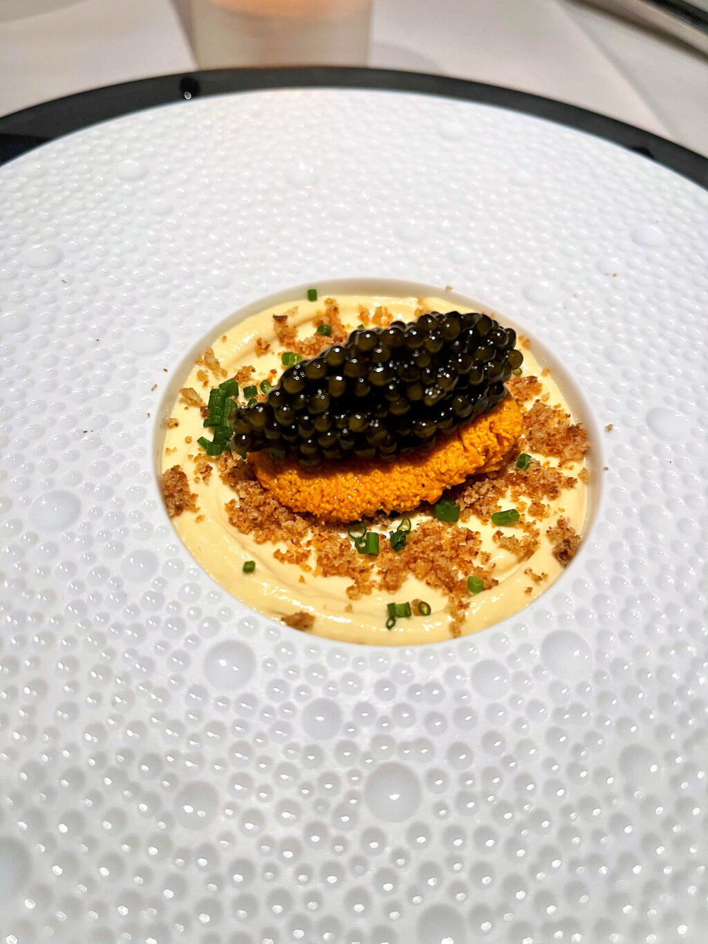 Sea urchin & caviar