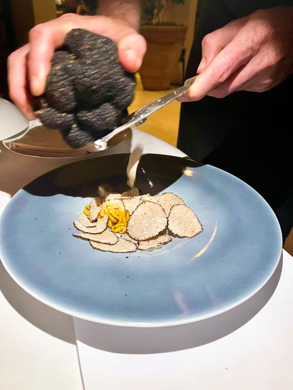 Truffle shaving