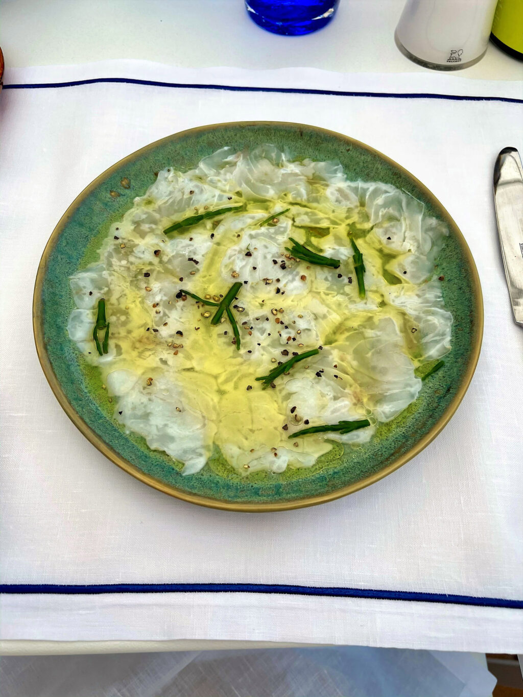 Seabream ceviche