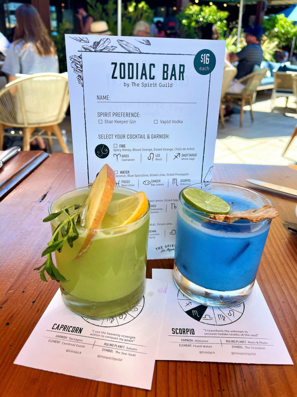 Zodiac Cocktails