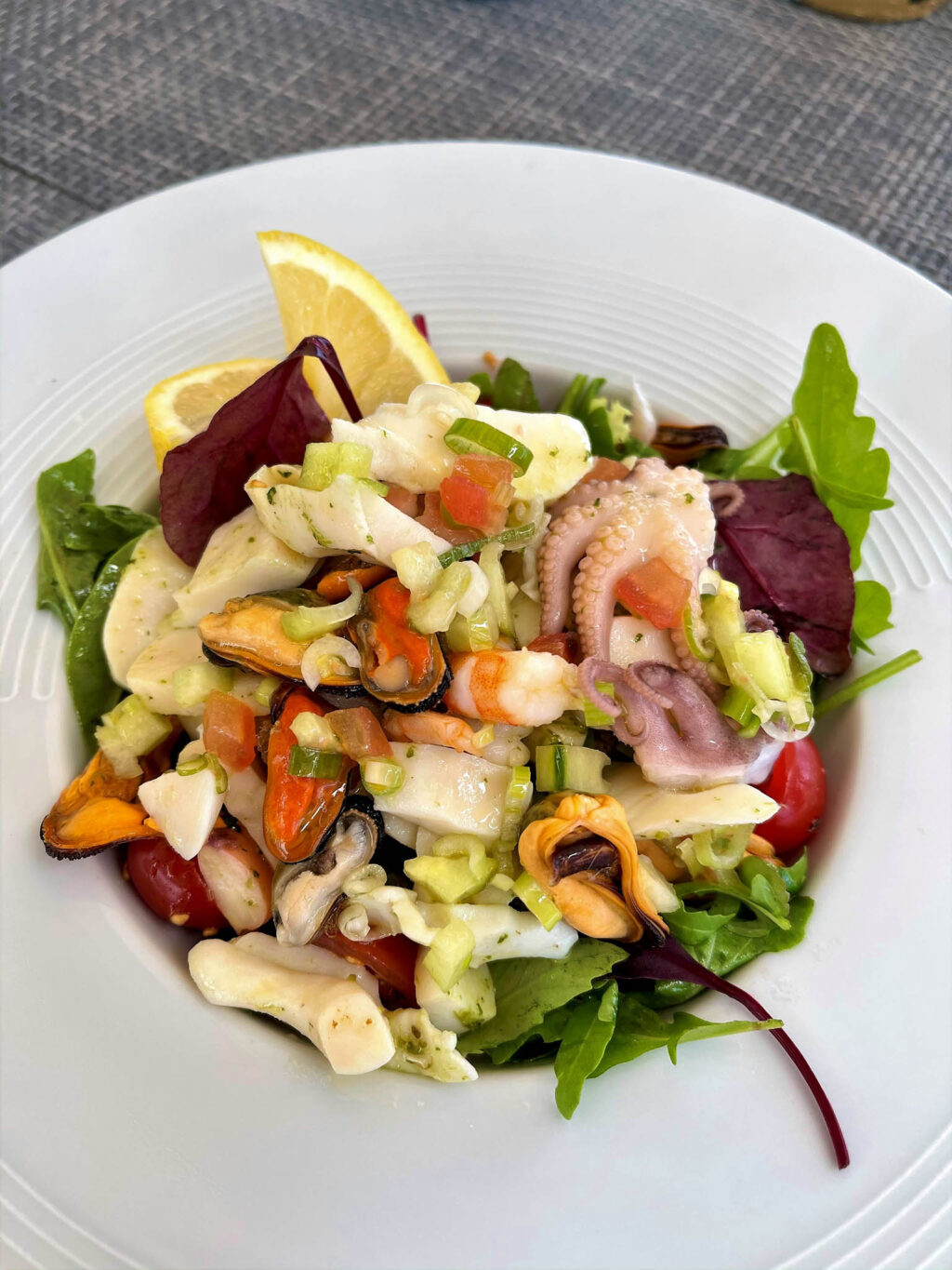 Seafood salad