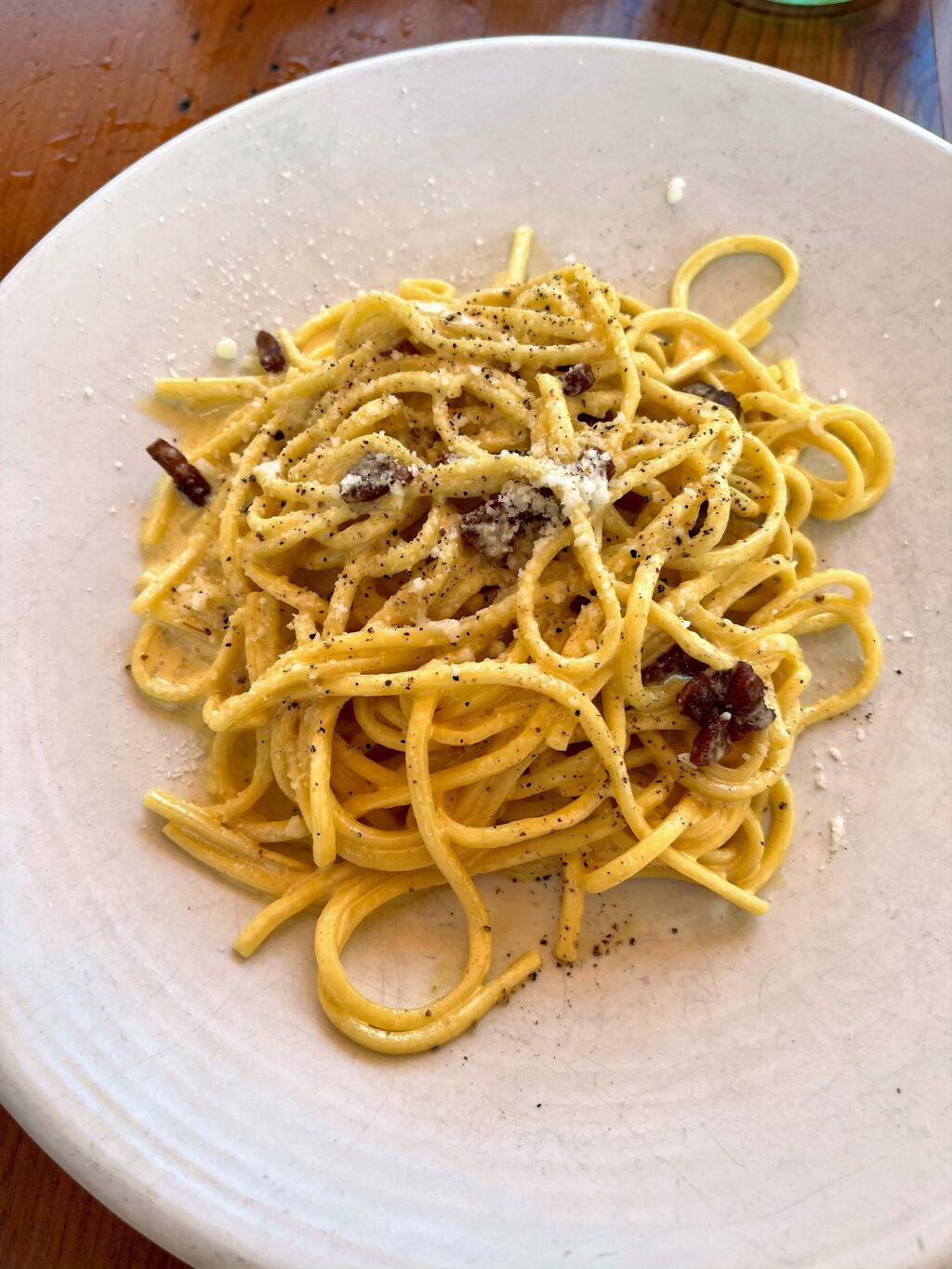 Spaghetti carbonara