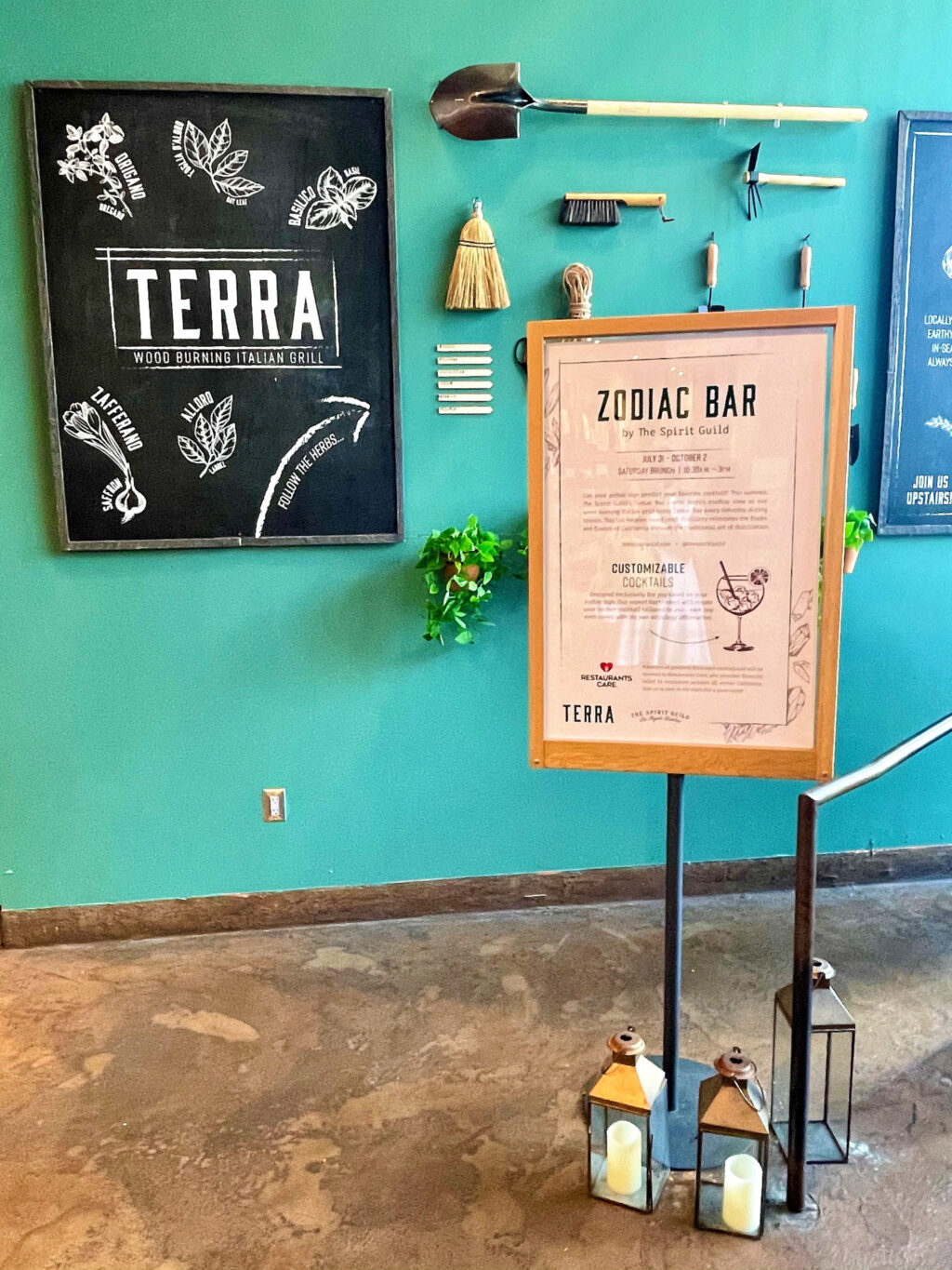 Zodiac Pop-up Bar at Terra, Eataly LA
