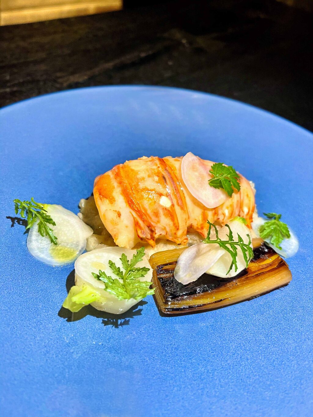 Glazed lobster