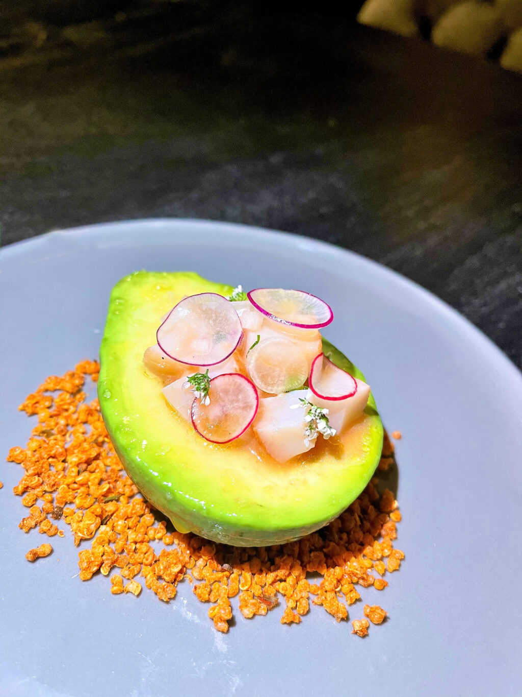 Scallop ceviche