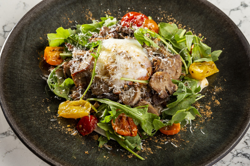 Warm lamb's tongue (photo by Sabin Orr)