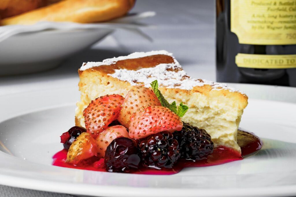 Ricotta cheesecake
