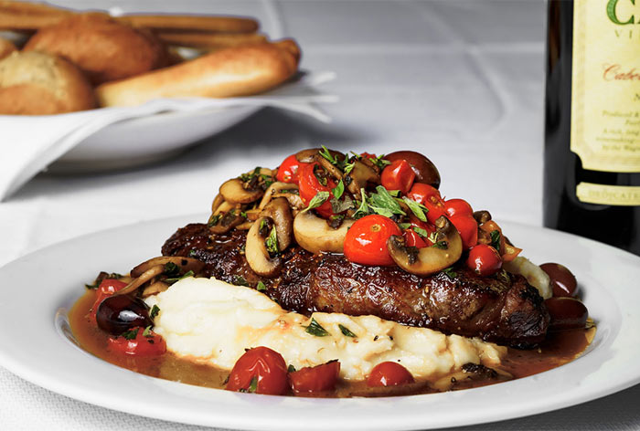 Steak pizzaiola